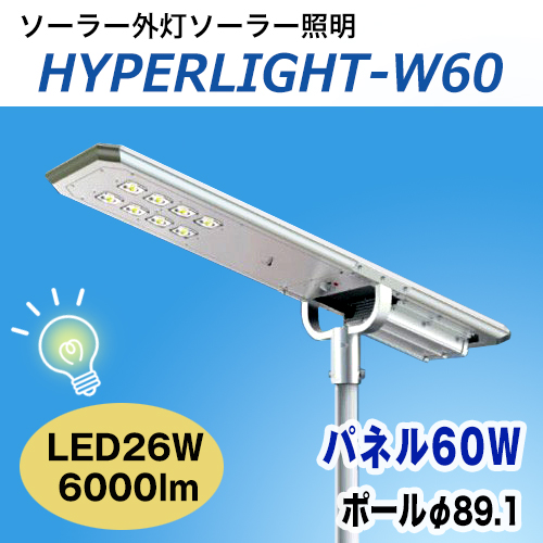 ハイパーライト「HYPER LIGHT-W60」詳細